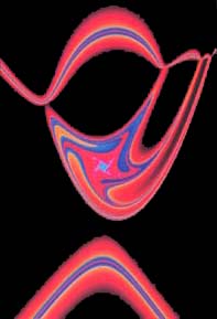 Henon Strange, by Brian Meloon. © the University of Minnesota Geometry Center