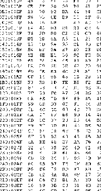 Hexidecimal Dump